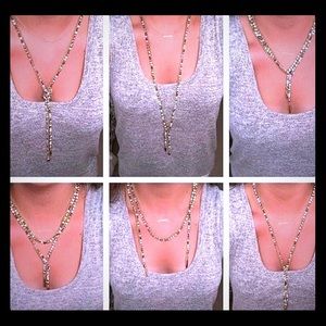 Stella and Dot Zoe Lariat Necklace.